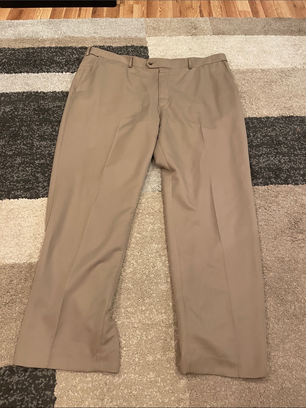 Stafford Men's Tan Chinos - Straight Leg